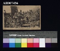 藏品(原住民風俗明信片：泰雅族野稻收穫)的圖片